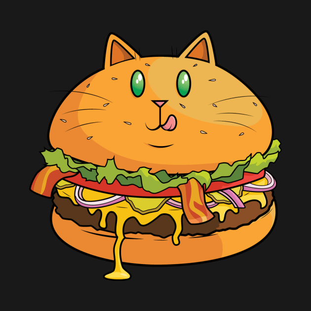 Hamburger Cat by smoorestudios