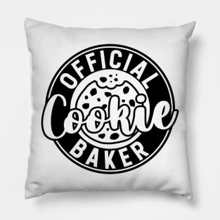 Official Cookie Baker Pillow