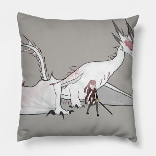 Dragon and Princess Pillow