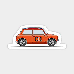 Dukes of Hazzard Mini Cooper Magnet