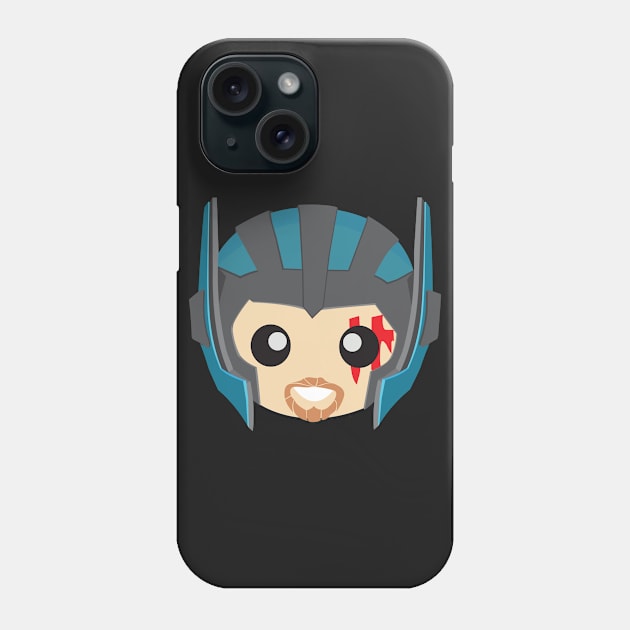 Thor Ragnarok Helmet Phone Case by prayoga