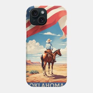 Oklahoma United States of America Tourism Vintage Poster Phone Case