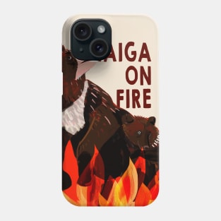 Taiga on fire #1 Phone Case