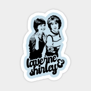 Laverne and Shirley Style Classic Magnet