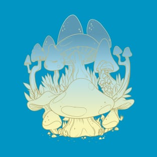 Mushroom Floor - Blue Vanilla T-Shirt