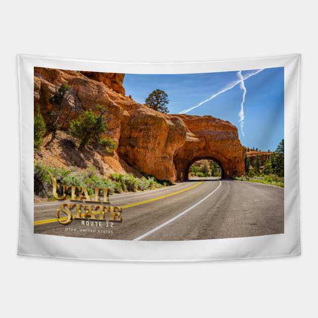 Utah State Route 12 Scenic Drive Tapestry by Gestalt Imagery