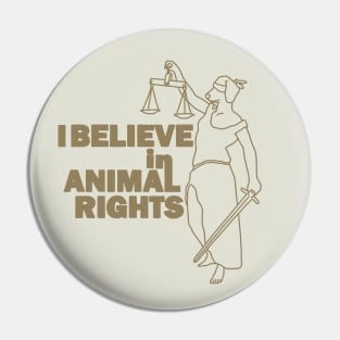 Animal Rights Pin