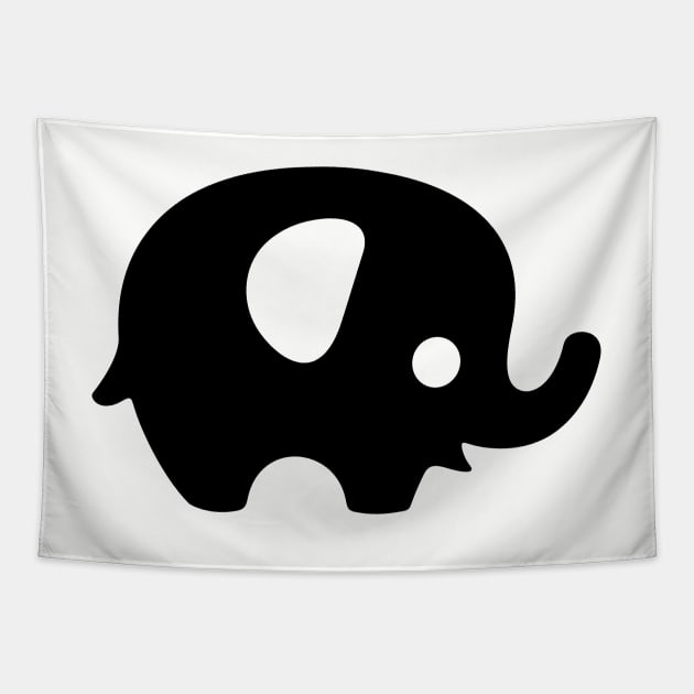 Baby Elephant Tapestry by XOOXOO