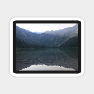 Misty Mountain Lake Magnet