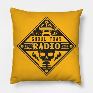 Ghoul Town Radio Pillow