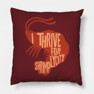 shrimp dad jokes Pillow