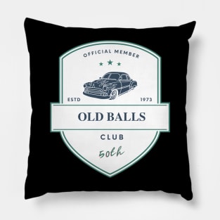 Old balls club Pillow