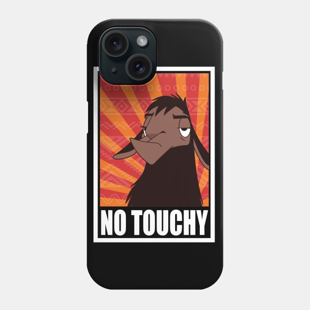 No Touchy Phone Case by Vahlia