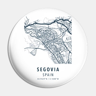 segovia simple map Pin