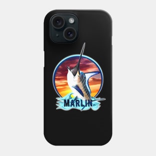 Marlin fishing Phone Case
