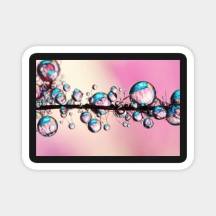 Pretty Pink Smokey Drops Magnet