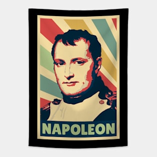 Napoleon Bonaparte Vintage Colors Tapestry