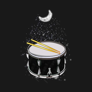 Drum And Night Stars T-Shirt