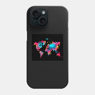 World map Phone Case