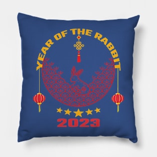 2023 Year of the Rabbit Pillow