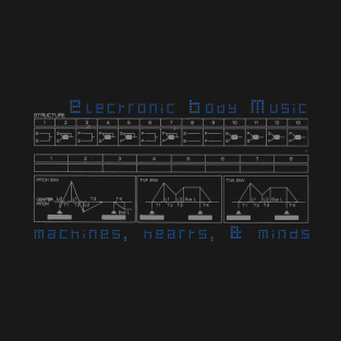 Electronic Body Music machines [clean version] T-Shirt