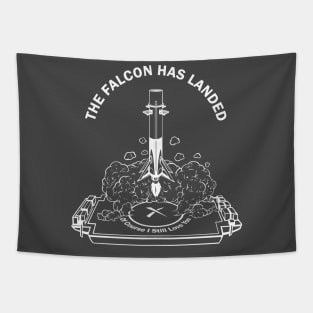 The Falcon Has Landed Tapestry