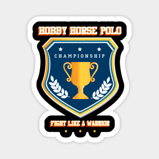 Hobby horse polo Magnet