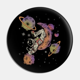 Selfie Spaceman - Astronaut Pin