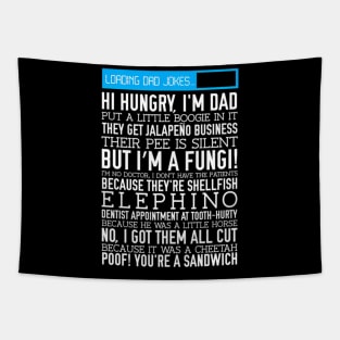 Dad Jokes Father'S Day Pun Tapestry