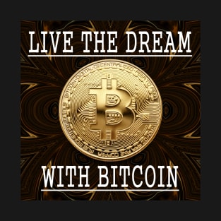 Bitcoin Gold Cryptocurrency Digital Assets T-Shirt