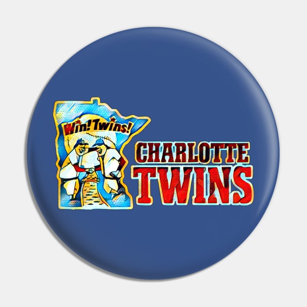Charlotte Twins Baseball Pin by Kitta’s Shop