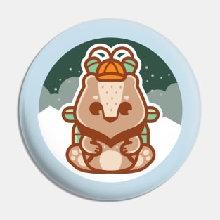 Woodland Scout Bear Pin