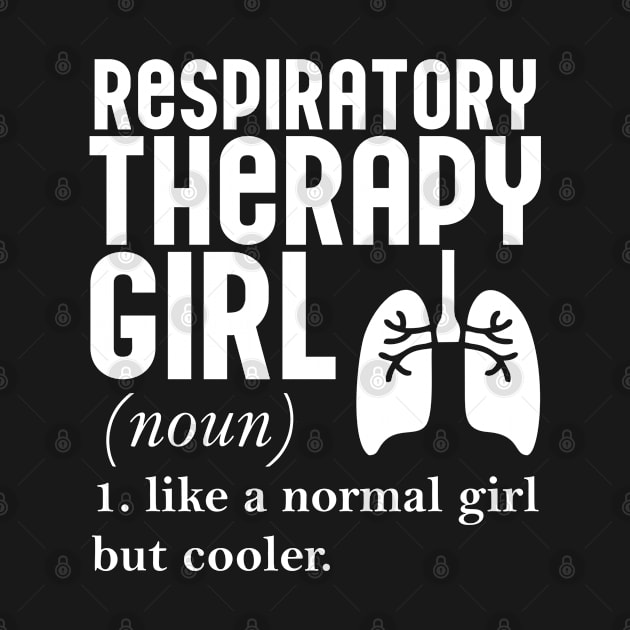 Respiratory Therapy Girl by Carolina Cabreira