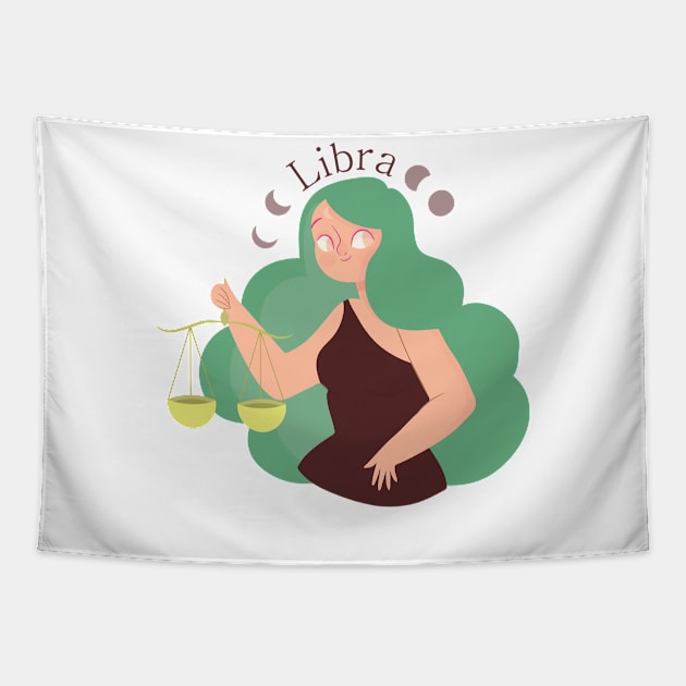 Libra Tapestry by gnomeapple