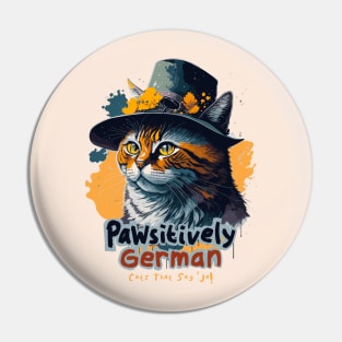 Pawsitively German: Katzen, die 'Ja!' sagen! Pin