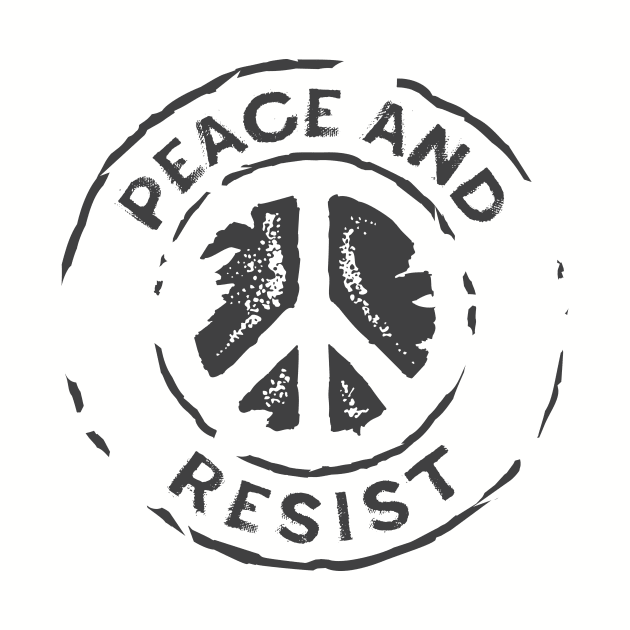 Peace and Resist - 2018 Midterm Elections by directdesign