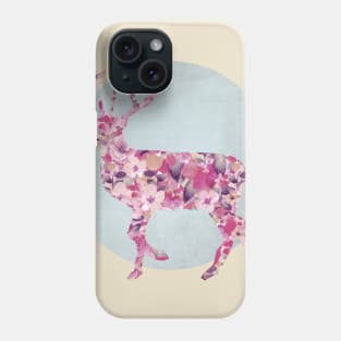 Floral Deer Phone Case