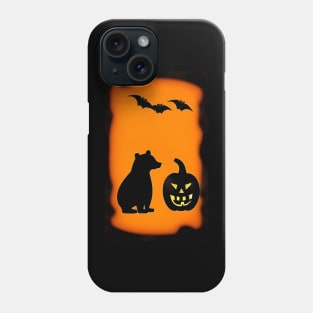 werebear and bat Phone Case