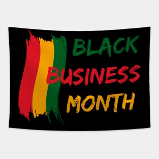 Black Business Month Tapestry