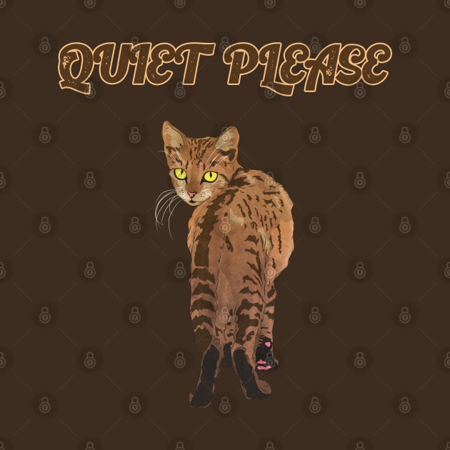 Quiet Please by vixfx