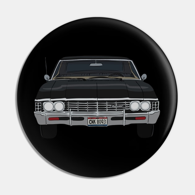 1967 Impala Pin by fsketchr