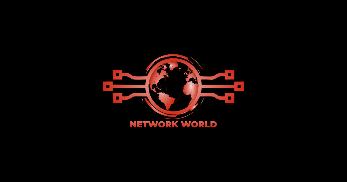 Netword world design - Network - Sticker | TeePublic