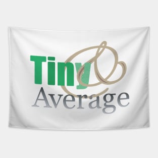 Tiny & Average Graphic Tapestry