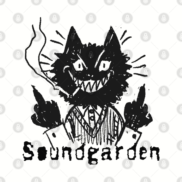 soundgarden and the bad cat by vero ngotak