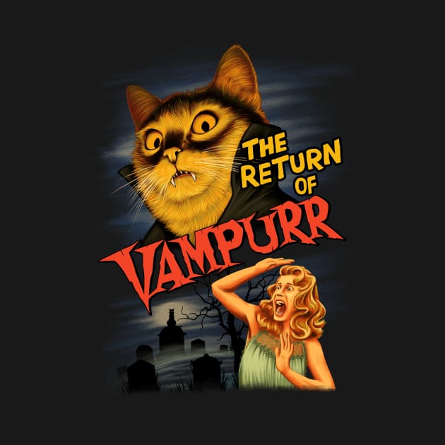 The Return of Vampurr The Halloween Cat by khairulanam87