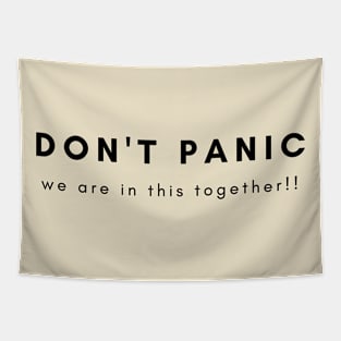 Don't panic Tapestry