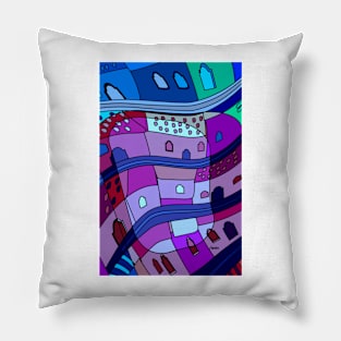 Oaxaca Purple Pillow