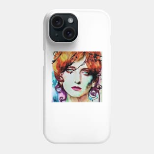 Florence in watercolors Phone Case