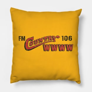 FM Country 106 Pillow