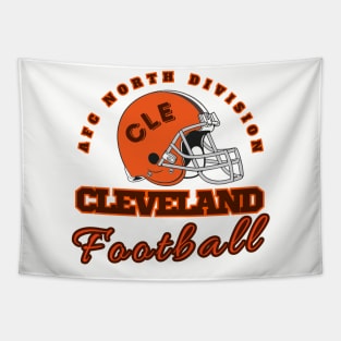 Cleveland Football Vintage Style Tapestry